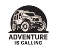 4x4 Off-Road Vinyl Decal – Rugged Sticker for Adventure Lovers